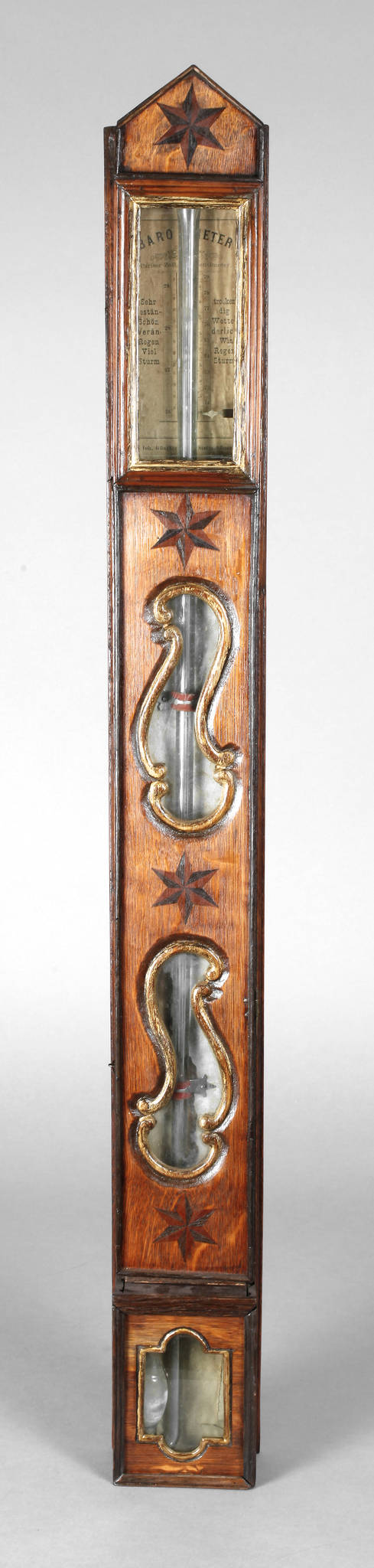 Barometer im Barockstil