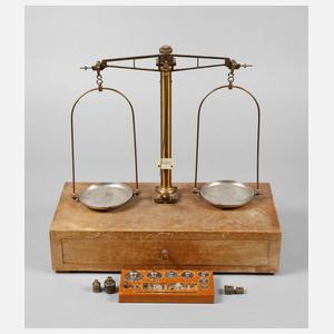 Große Balkenwaage