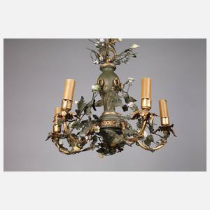 Floraler Deckenlüster