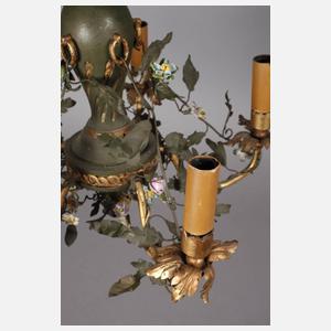 Floraler Deckenlüster