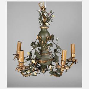 Floraler Deckenlüster