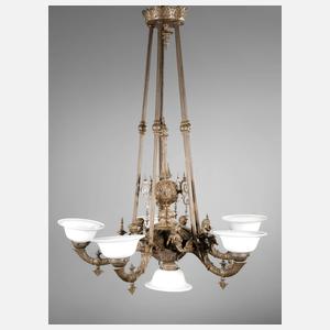 Großer Deckenlüster Gründerzeit