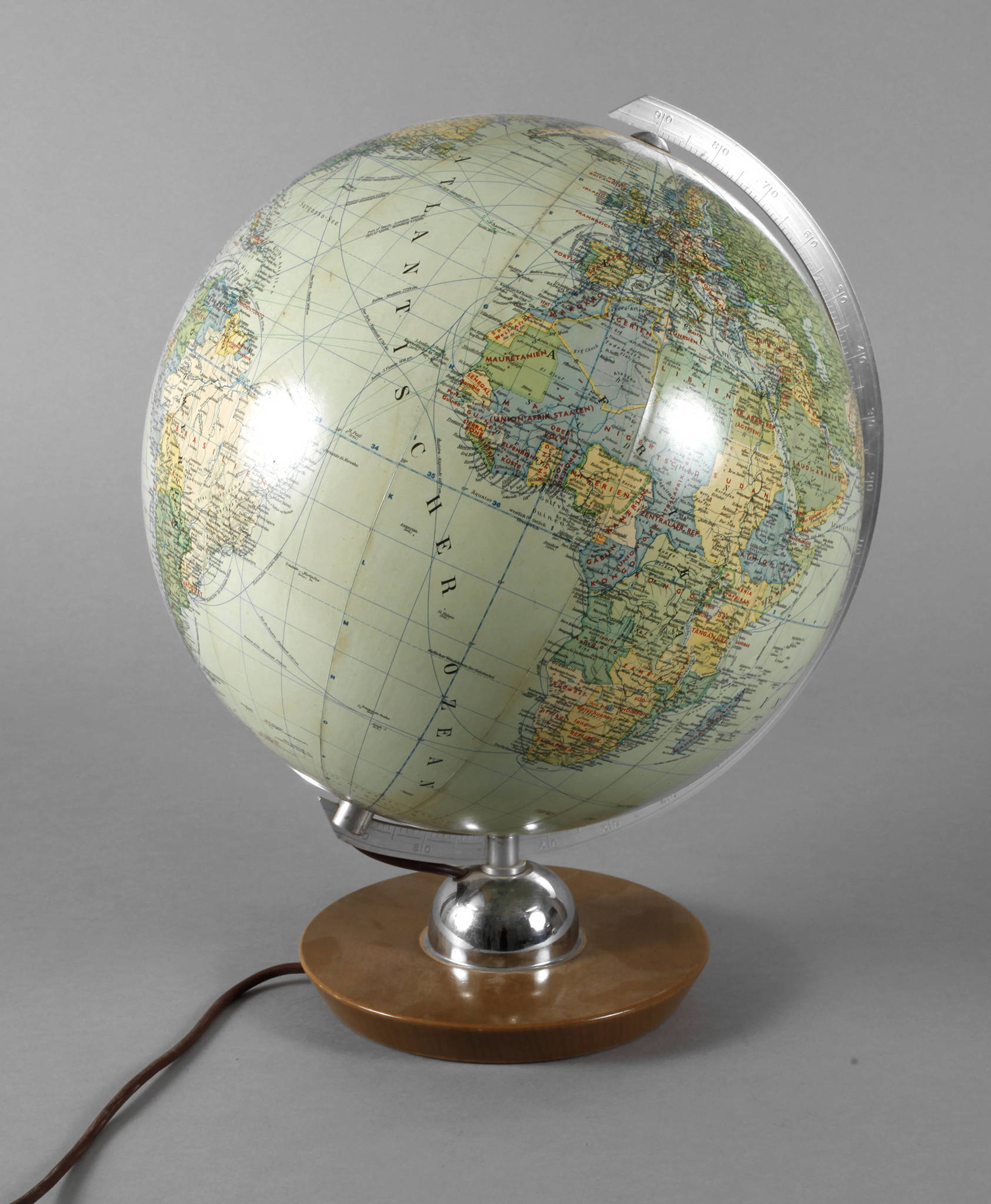 Beleuchteter Tischglobus