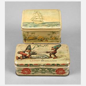 Werbedose Pfaff-Nähmaschine