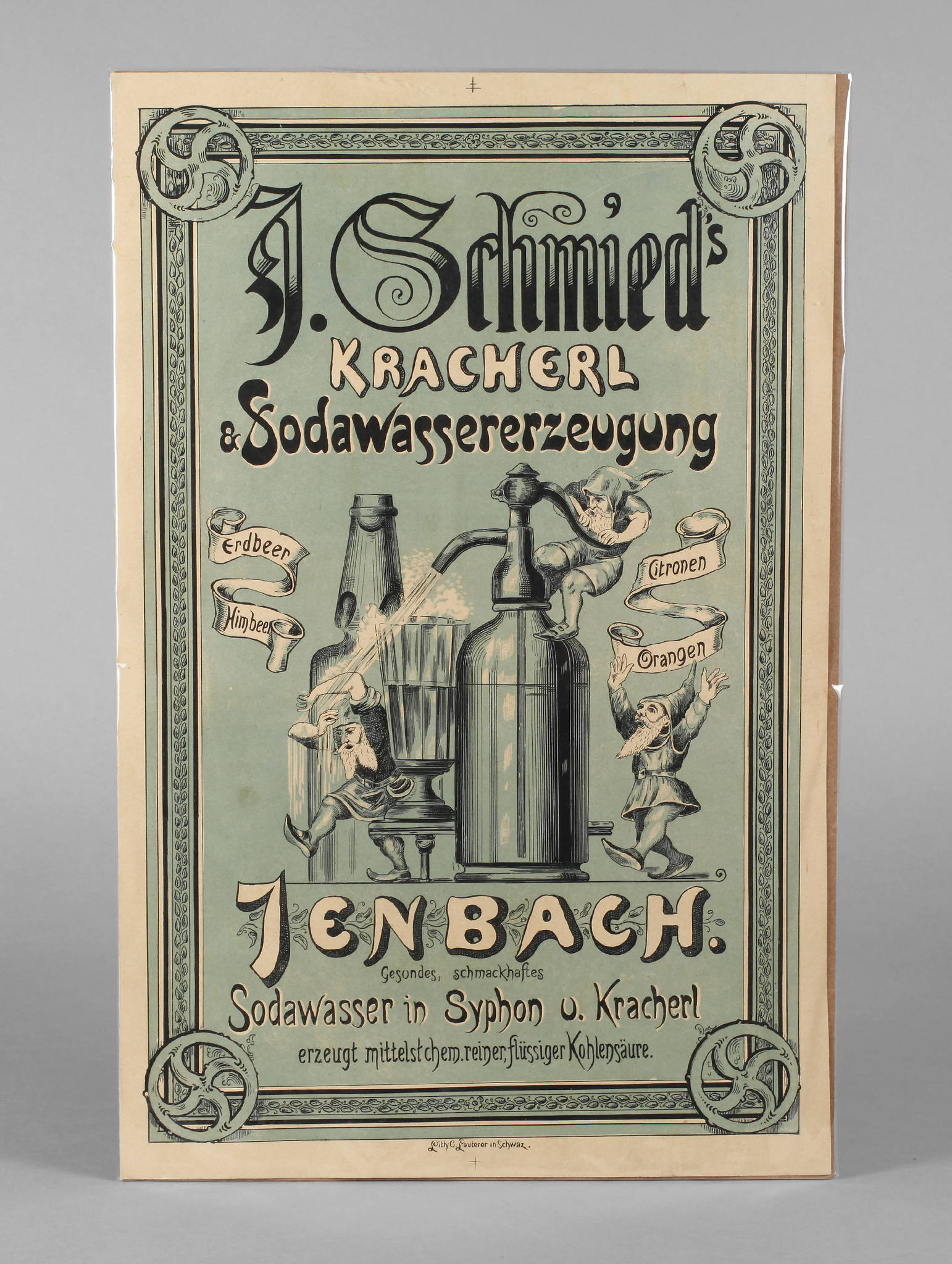 Werbeplakat Jenbach