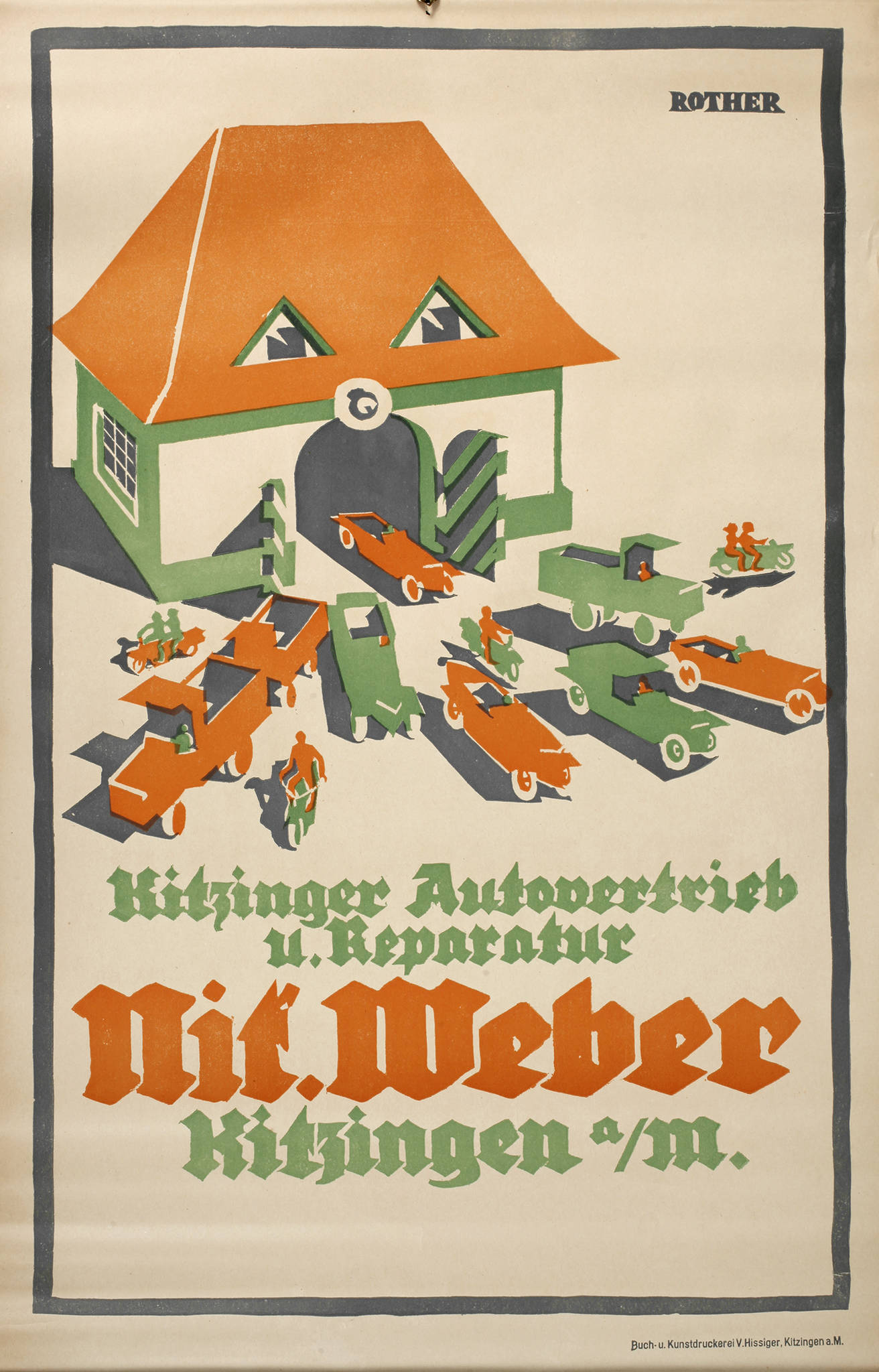 Werbeplakat Richard Rother