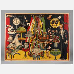 Werbeplakat Zaubershow Berlin