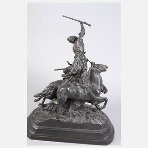 Evgeni Alexandrovich Lanceray, Kosaken-Kavallerie