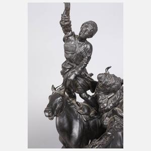 Evgeni Alexandrovich Lanceray, Kosaken-Kavallerie