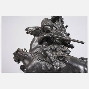 Evgeni Alexandrovich Lanceray, Kosaken-Kavallerie