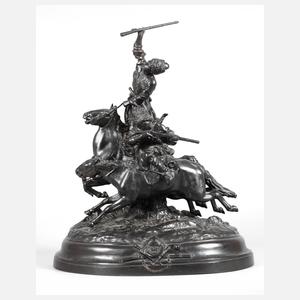 Evgeni Alexandrovich Lanceray, Kosaken-Kavallerie