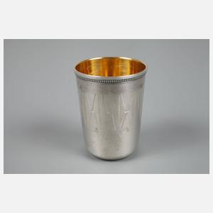 Russland sechs Wodkabecher