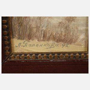 L. Polenkova, Frühlingslandschaft