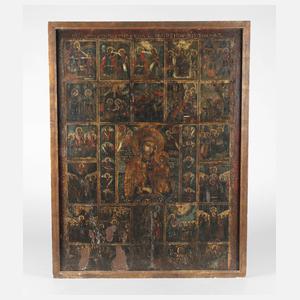 Große Mehrfelderikone