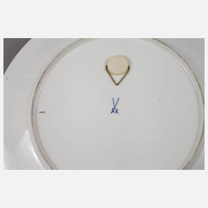Meissen Wandteller mit Chinoiserien