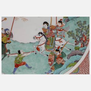 Meissen Wandteller mit Chinoiserien