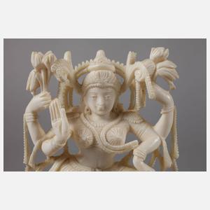 Figürliche Elfenbeinschnitzerei