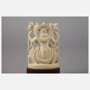 Figürliche Elfenbeinschnitzerei