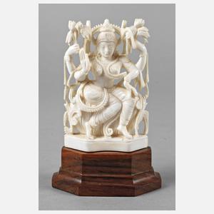 Figürliche Elfenbeinschnitzerei