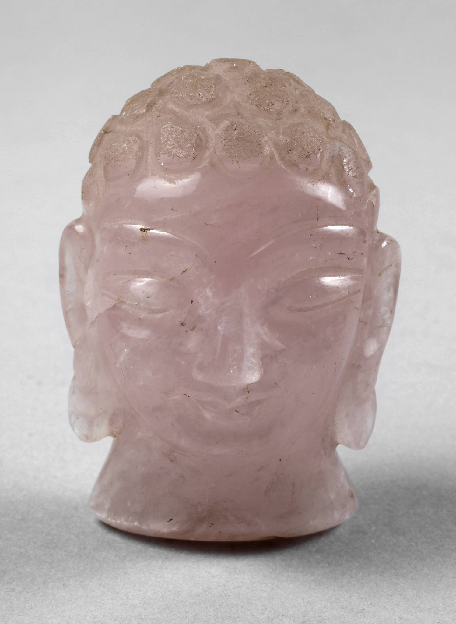 Schnitzerei Rosenquarz