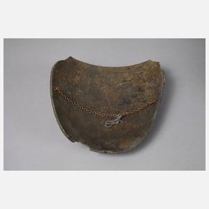 Reliefiertes Bronzefragment