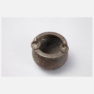 Miniaturgefäß Bronze