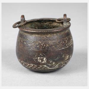 Miniaturgefäß Bronze