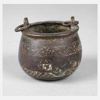 Miniaturgefäß Bronze111