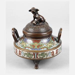 Räuchergefäß Cloisonné