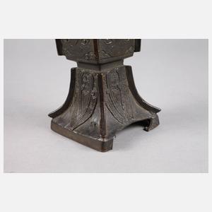 Räucherschale Bronze