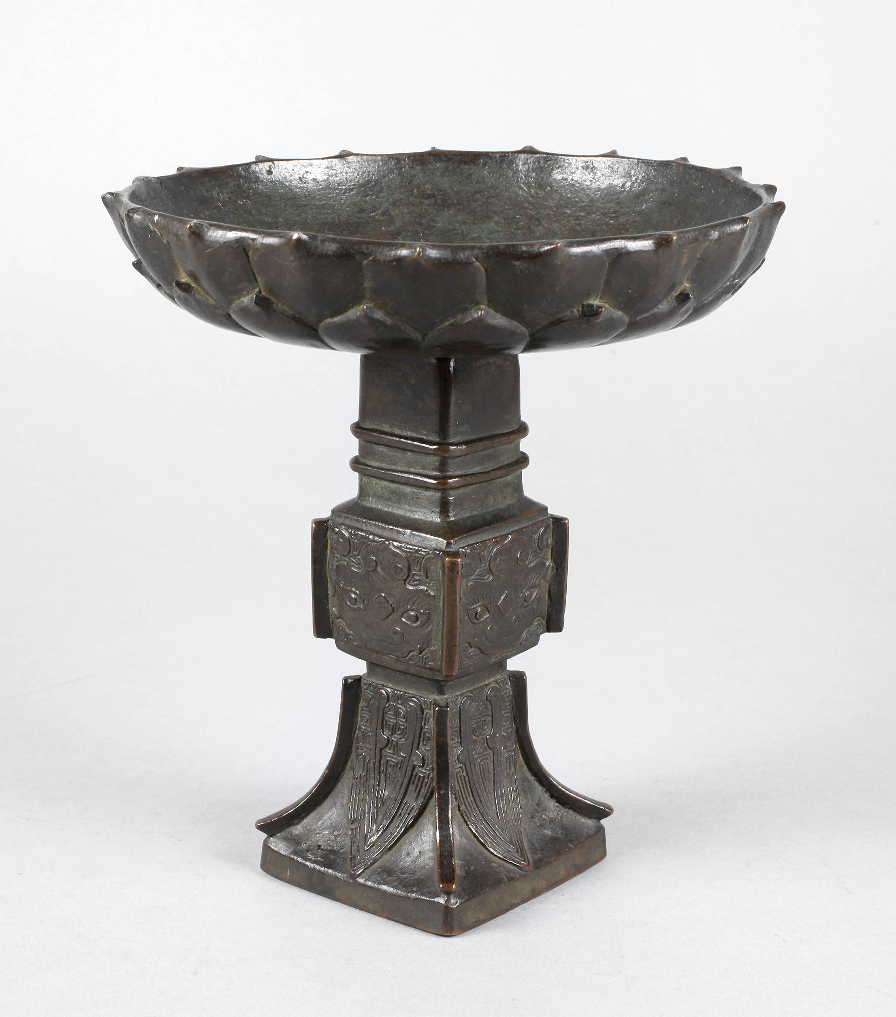 Räucherschale Bronze