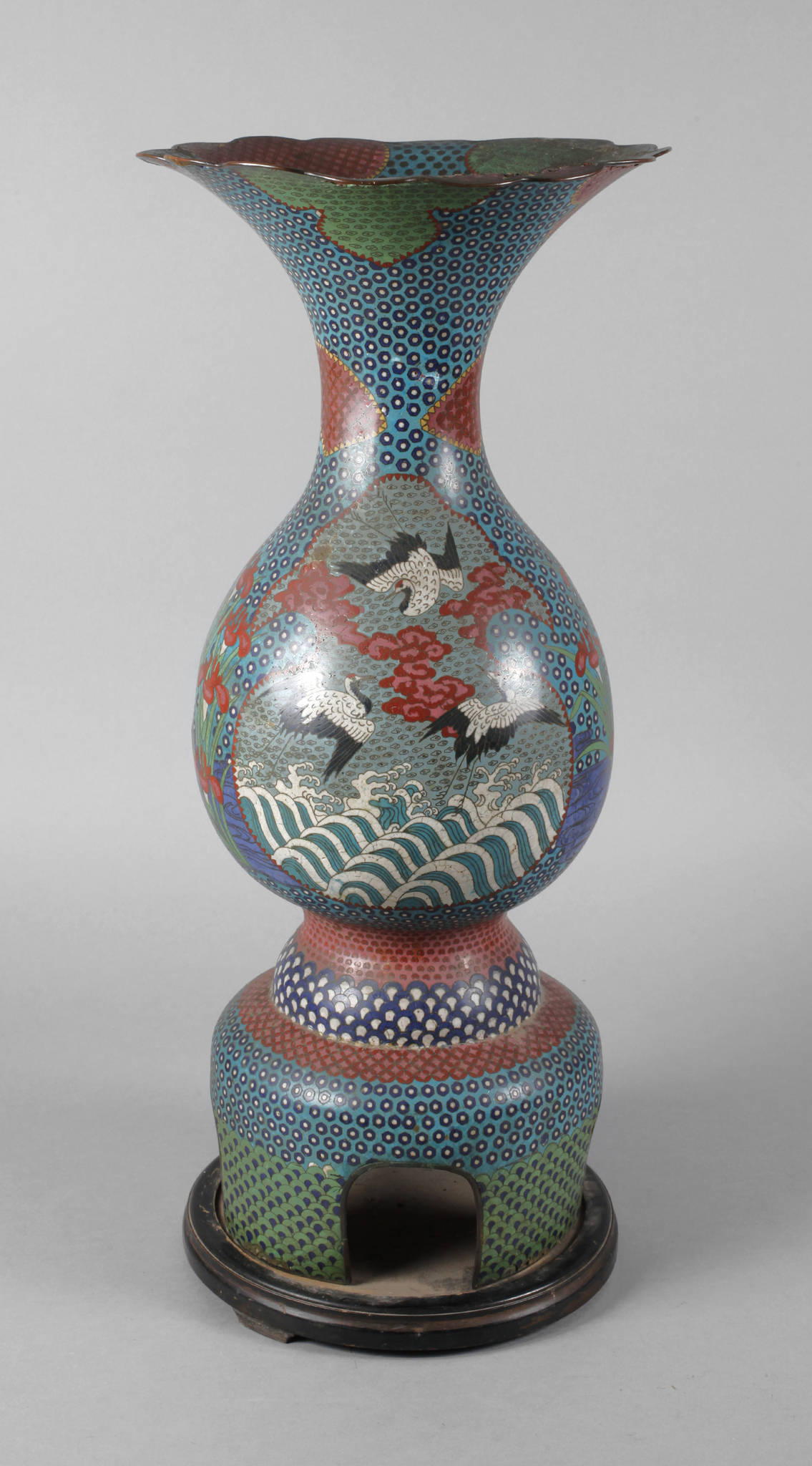 Bodenvase Cloisonné