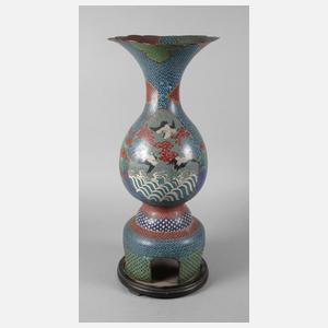 Bodenvase Cloisonné