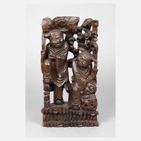 Geschnitzte Holzplastik111