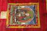Zwei Rollbilder und Thangka