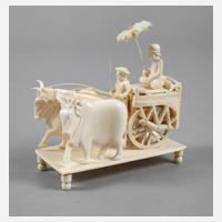 Ochsengespann Elfenbein111