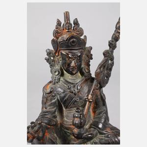 Bronzeplastik Padmasambhava