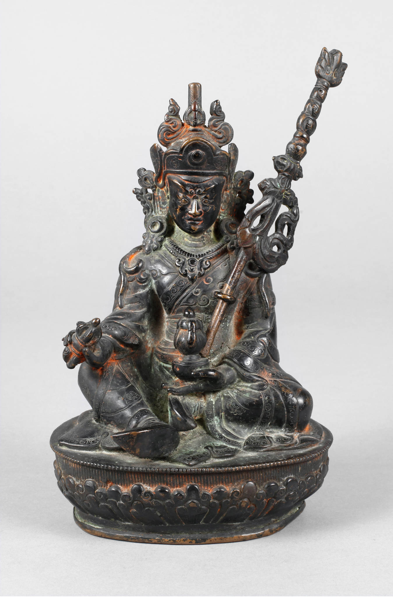 Bronzeplastik Padmasambhava