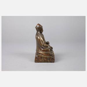 Bronzeplastik Tibet