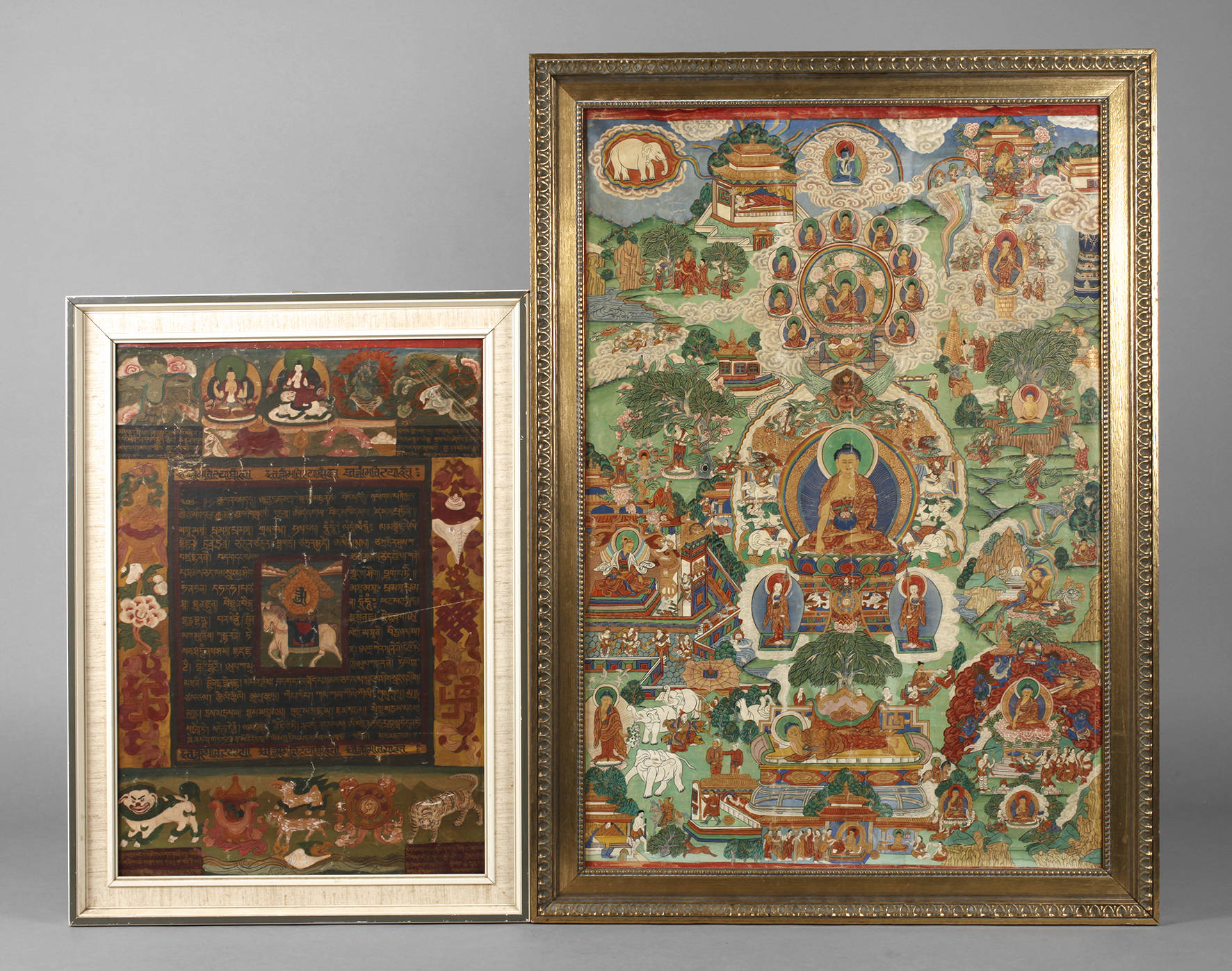 Thangka und Andachtsbild