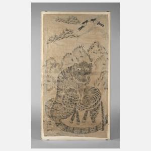 Tuschezeichnungen Tiger