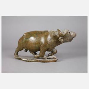 Geschnitzte Tierplastik