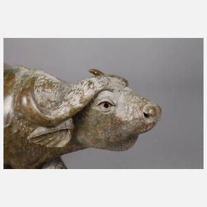 Geschnitzte Tierplastik