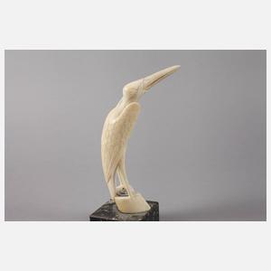 Figürliche Elfenbeinschnitzerei