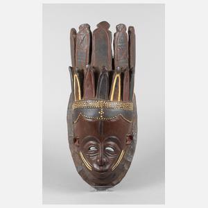 Große Kopfmaske der Mende