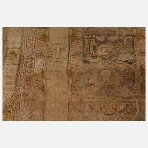Fragment eines anatolischen Gebetsteppichs