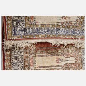 Miniatur Reihengebetsteppich