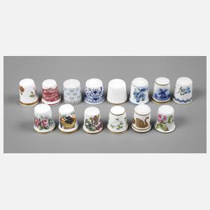 Sammlung Fingerhüte Europa