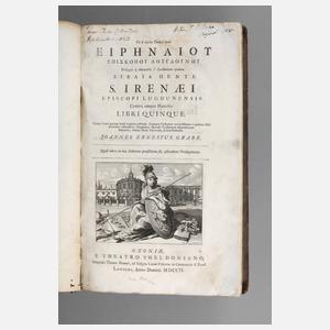 Irenäus Bücher gegen die Häresien 1702