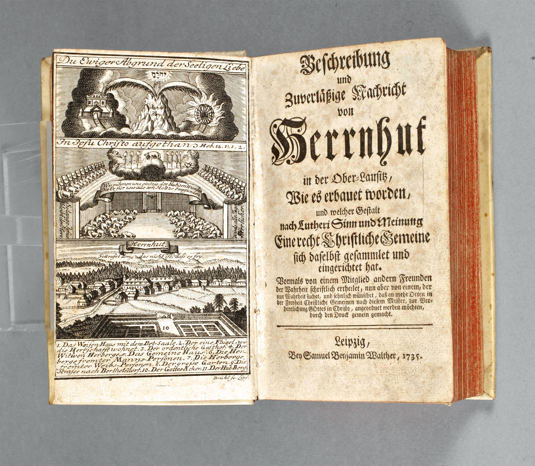 Sammelband Herrnhuter Brüdergemeinde 1735/36